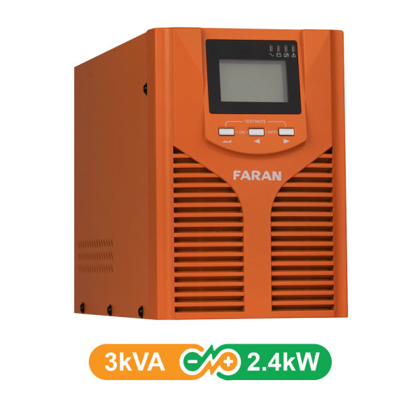 UPS لاین اینتراکتیو فاران 3KVA مدل Trust