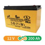 باتری یو پی اس 200 آمپر صبا باتری 12 ولت