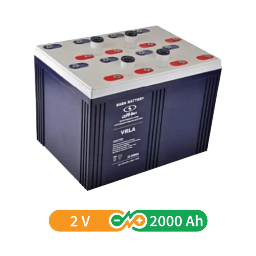 باتری 2 ولت 2000 آمپر صبا باتری باتری سیلد باتری یو پی اس