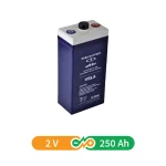 باتری 2 ولت 250 آمپر صبا باتری باتری سیلد باتری یو پی اس